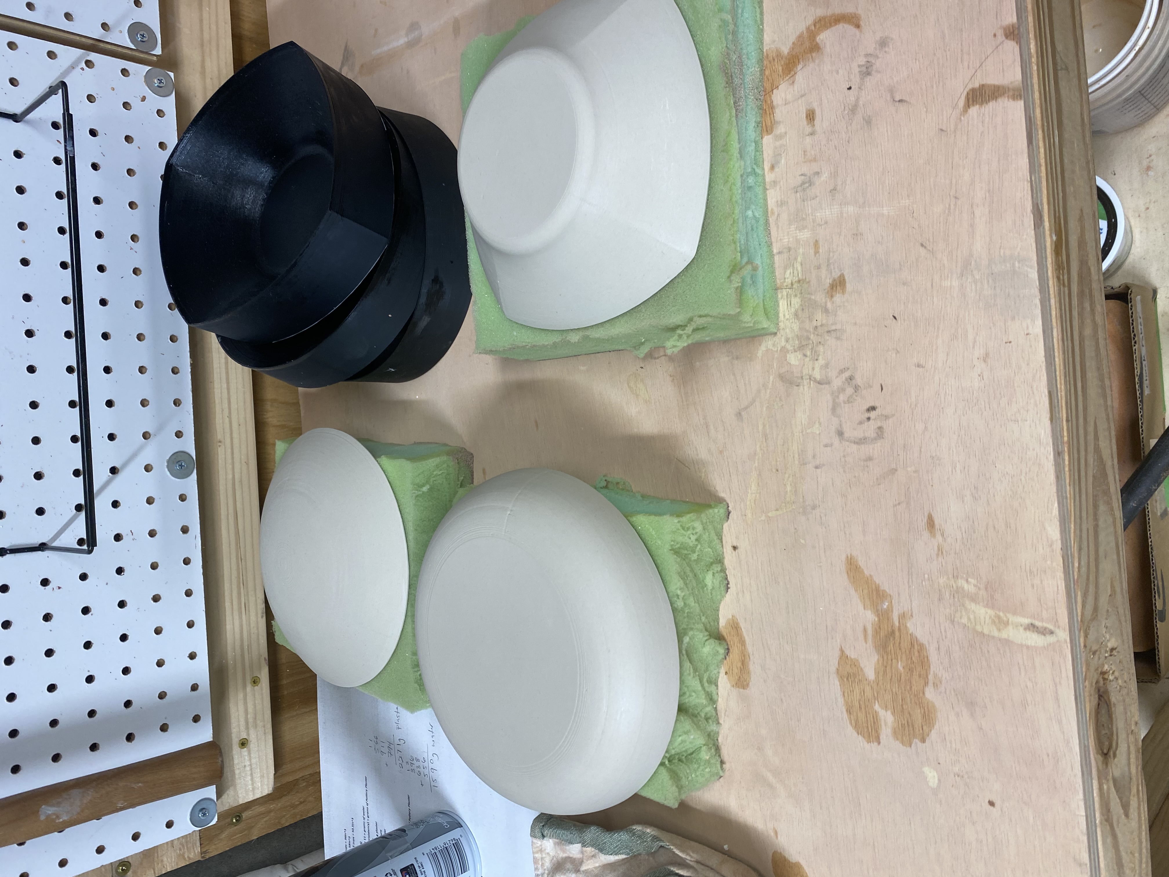 Parametric Plaster Molds for Pottery Forms