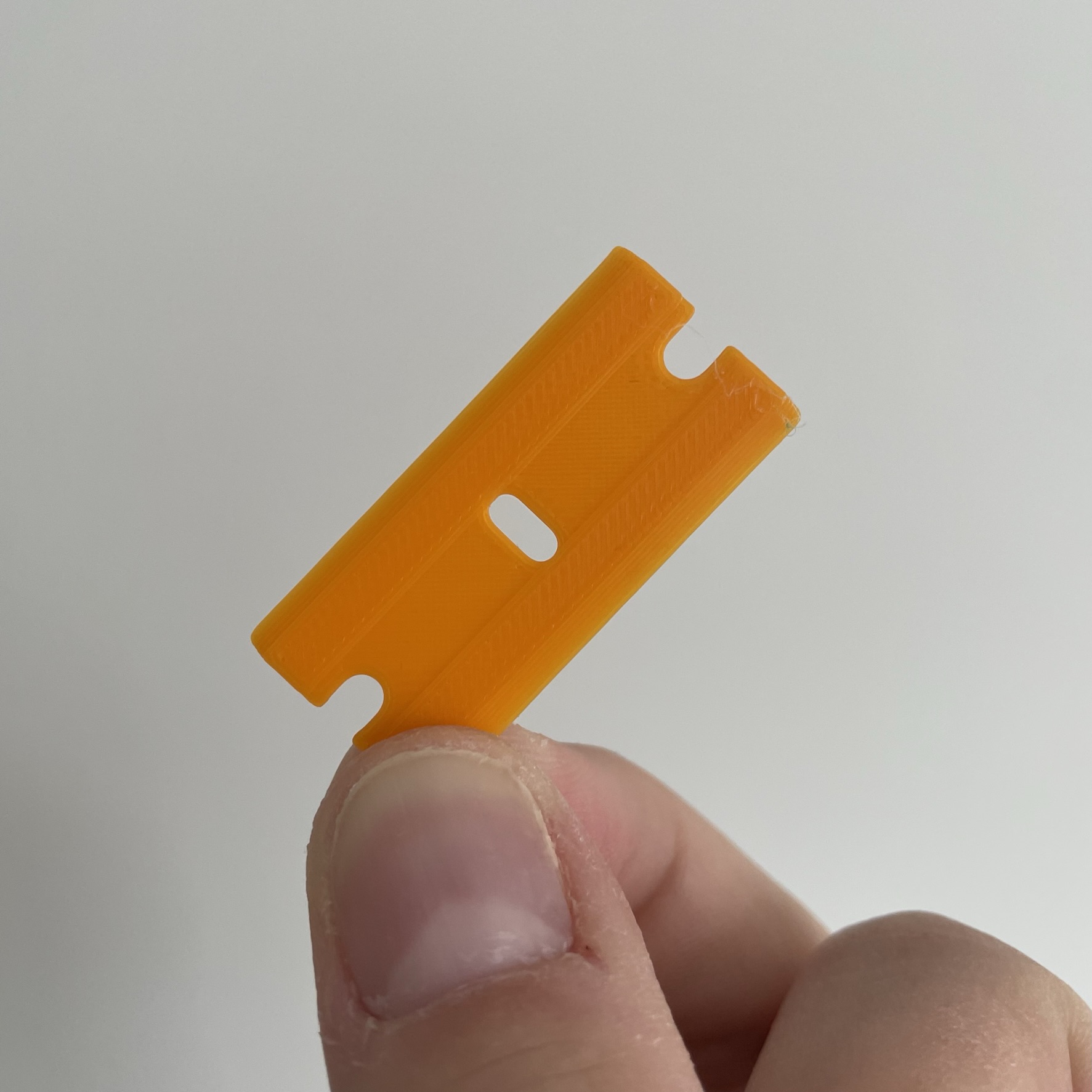 Plastic razor blade scrapers are amazing : r/3Dprinting