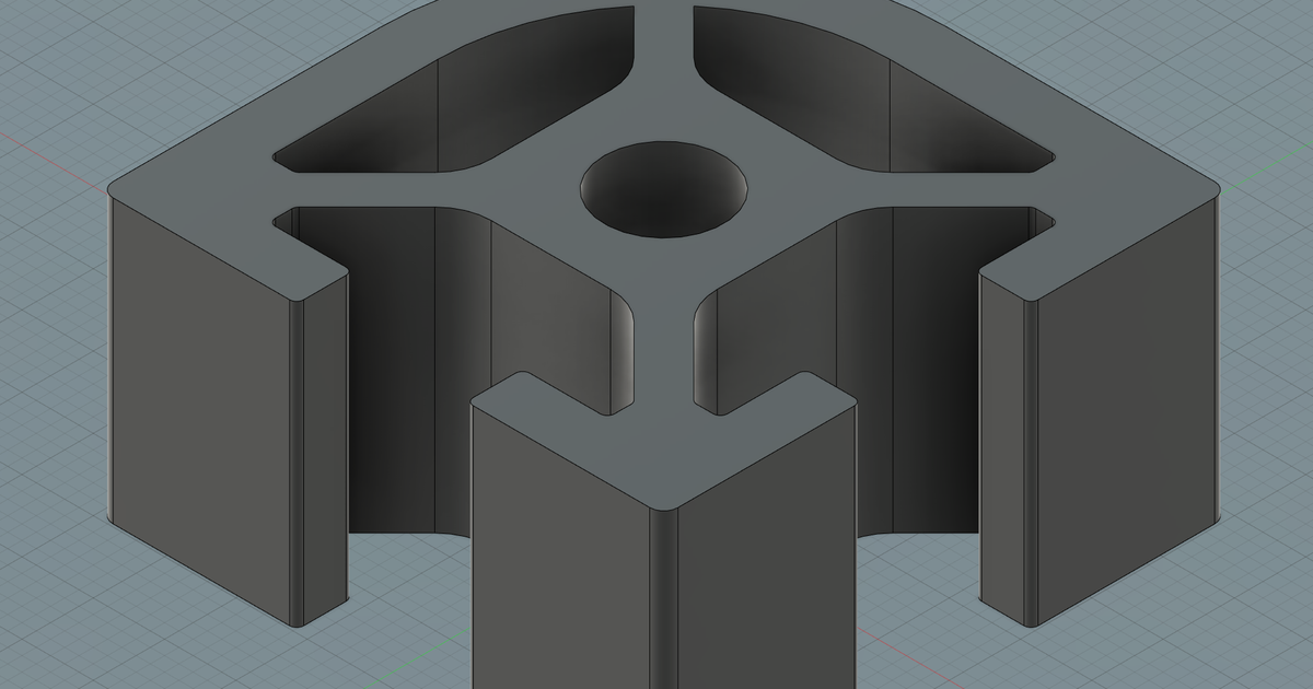 2020 TSlot Corner Profile by Jer Download free STL model