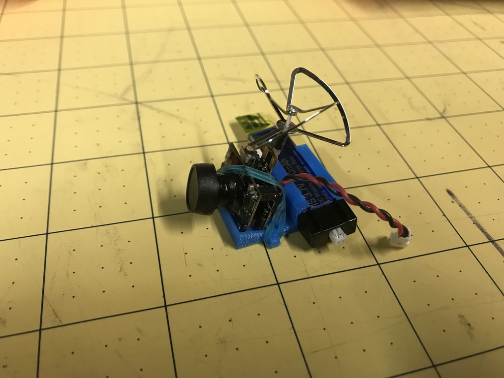 Micro FPV Camera Mount WT03 by Terrorflieger Download free STL model