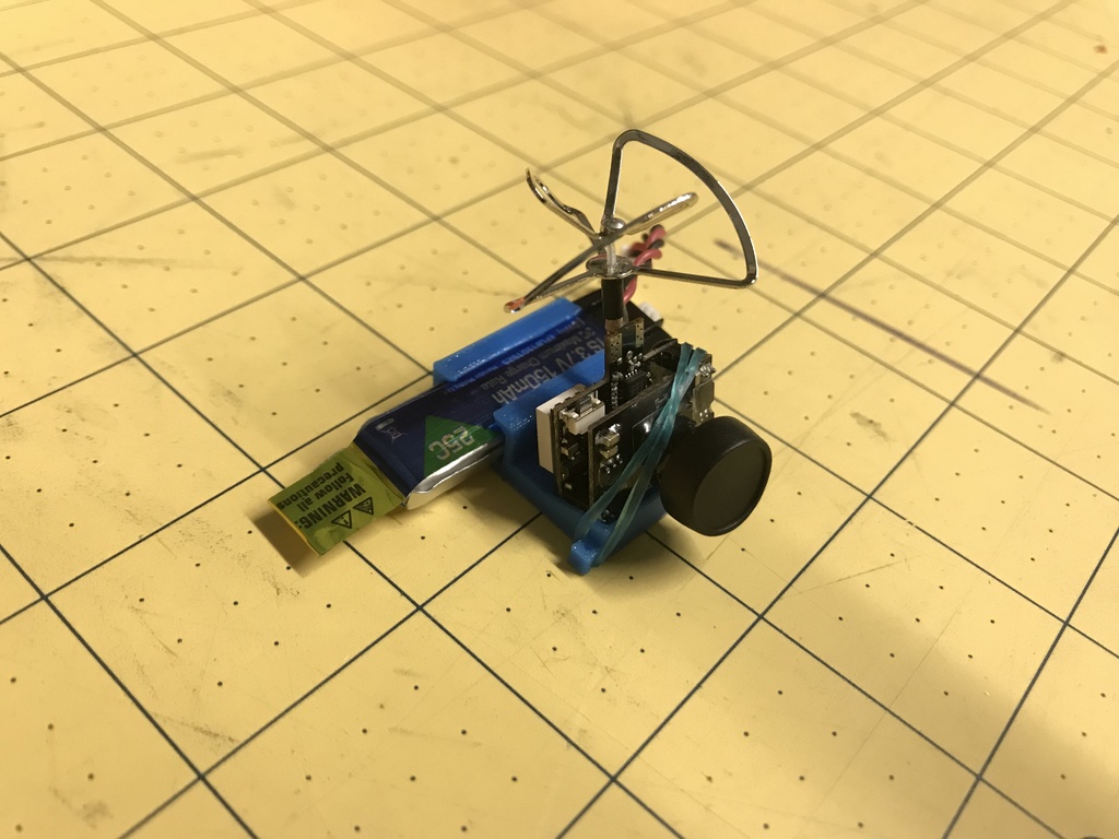Micro FPV Camera Mount WT03 by Terrorflieger Download free STL model