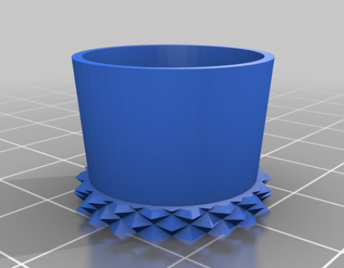 SuperTrickler Bulk Tube Cap with Knurling