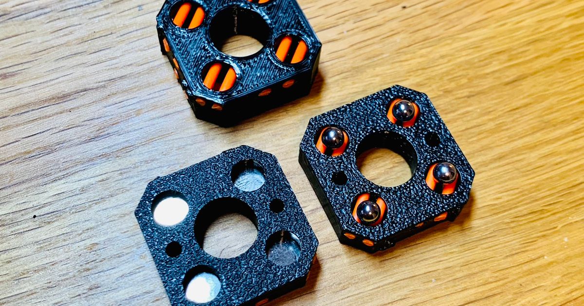 Z Anti Wobble - Ender 3 - Filament Pins Remix by LH