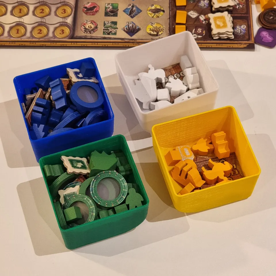 Darwin＇s Journey Player Trays/Insert/Organizer by ThomasDN