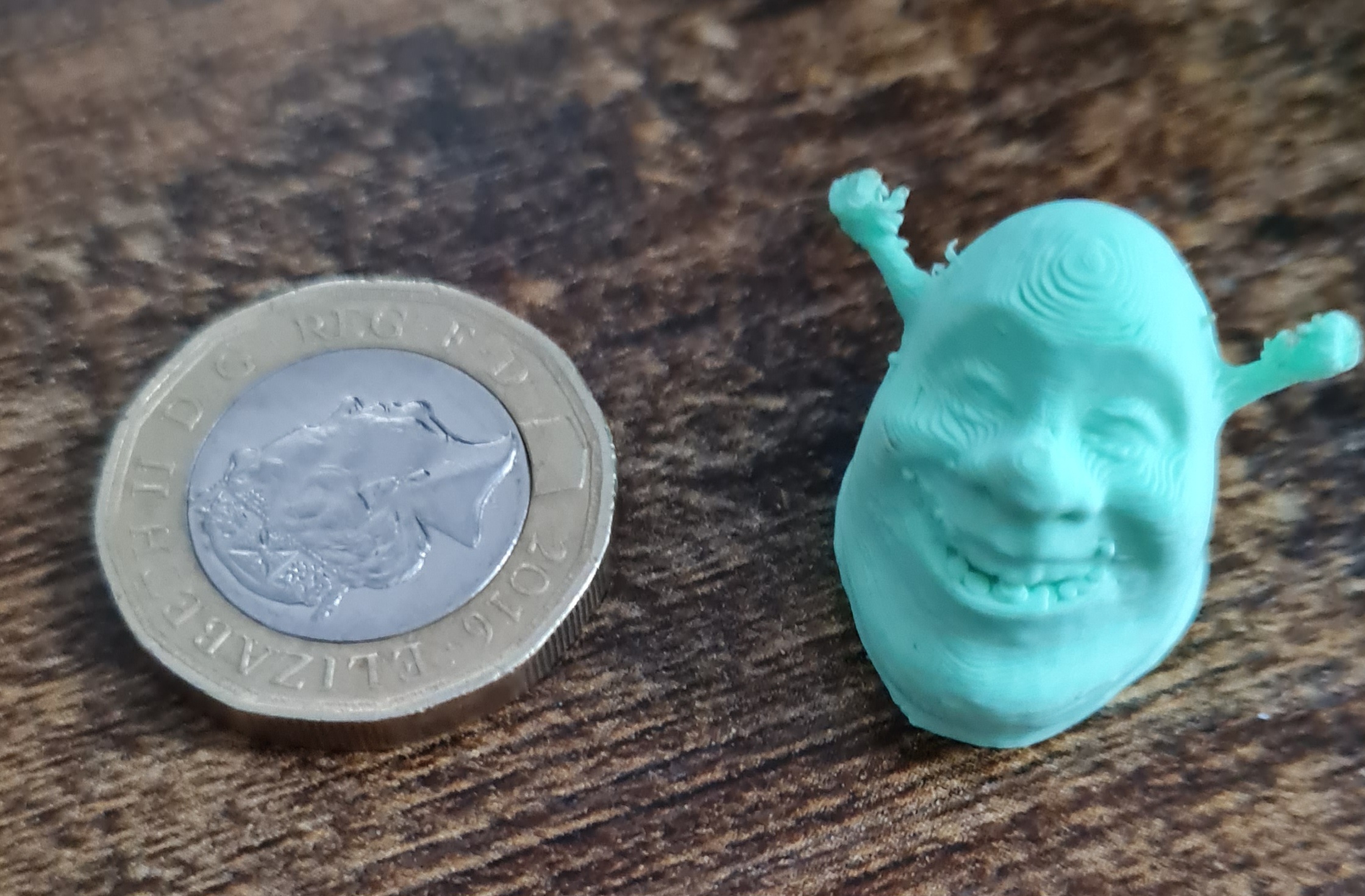 Shrek tyre valve cover dust cap