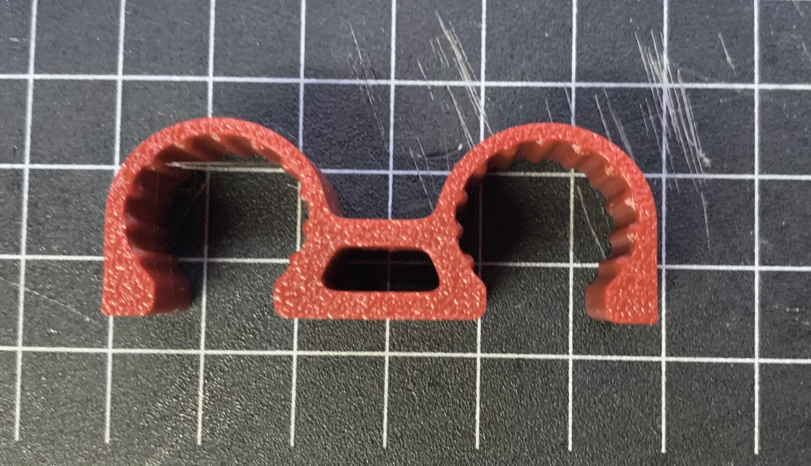 1/2" PEX tubing hanger / clamp