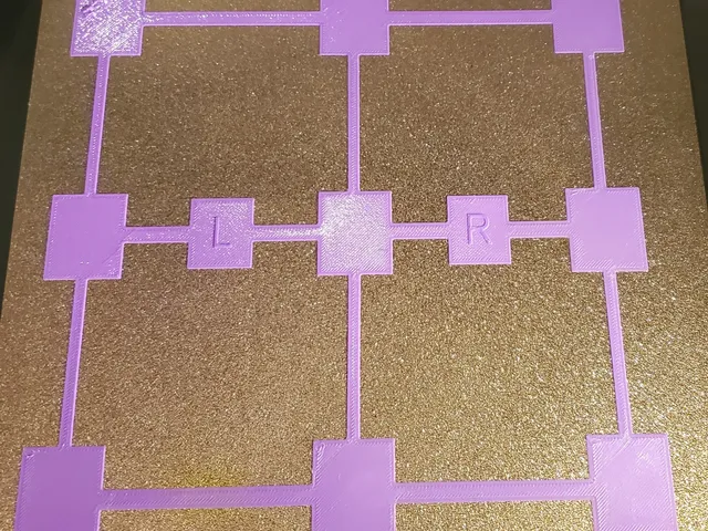 Bed Level Test - Ender 3 S1 Version of Prusa Test