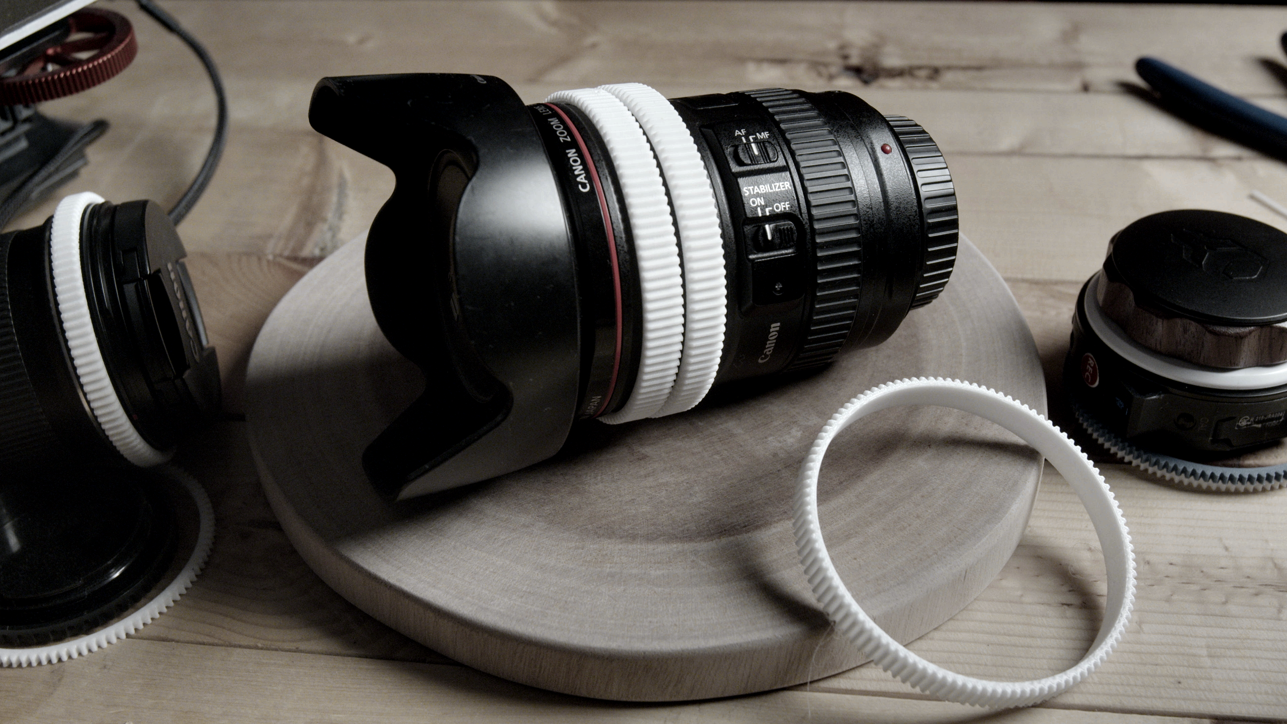 TPU Follow Focus Gears (compatible with Tilta Nucleus Nano)