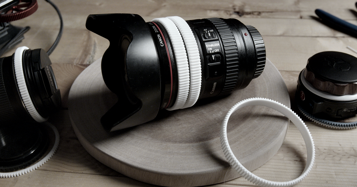 TPU Follow Focus Gears with Tilta Nucleus Nano) by MochaMame Download free STL