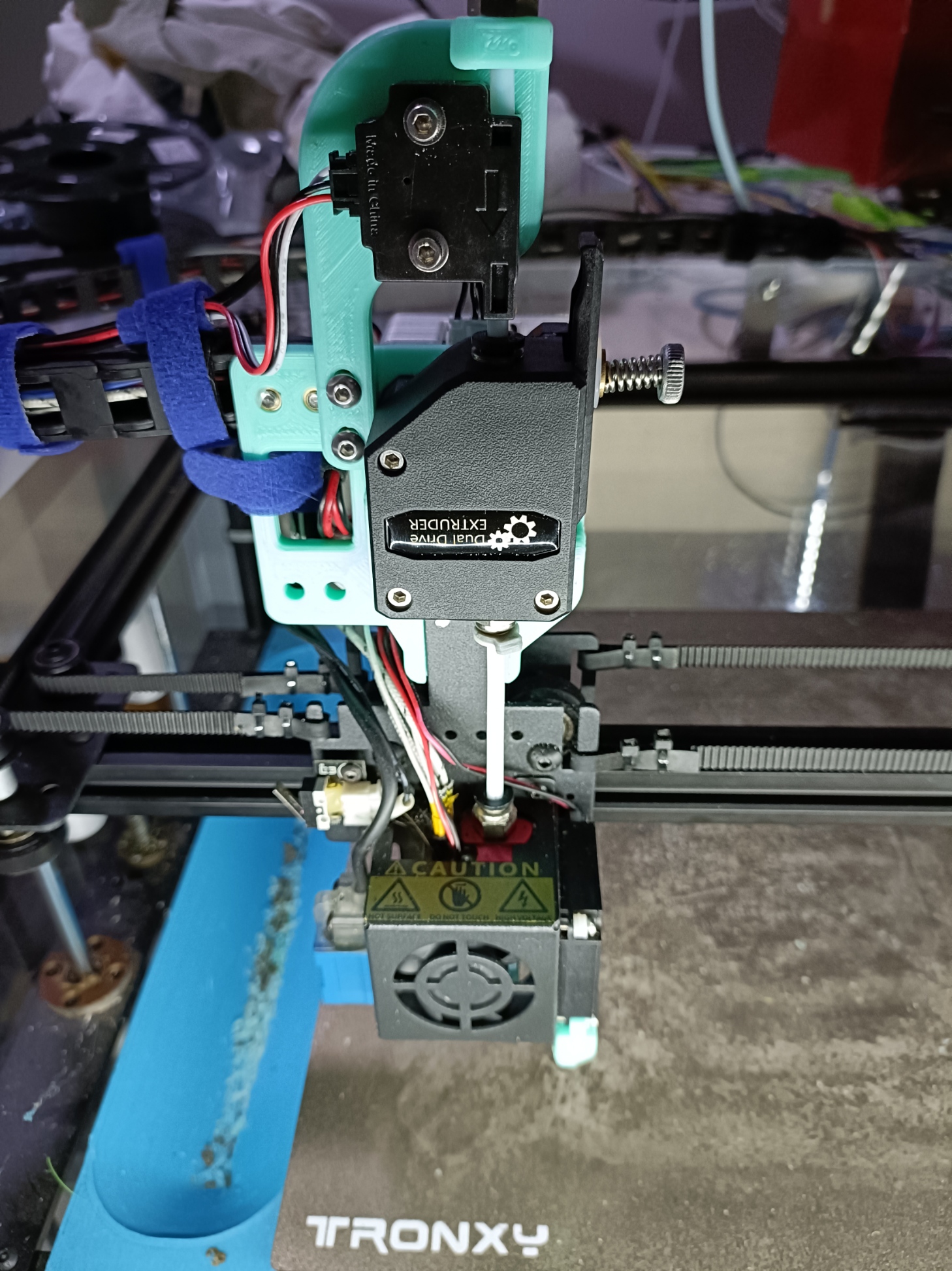 Tronxy X5SA dual gear direct drive by Zer0s Download free STL model