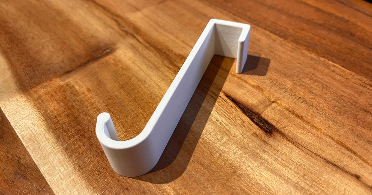 Türhaken / Doorhook (14,5 mm) by stefanbauer | Download free STL model ...