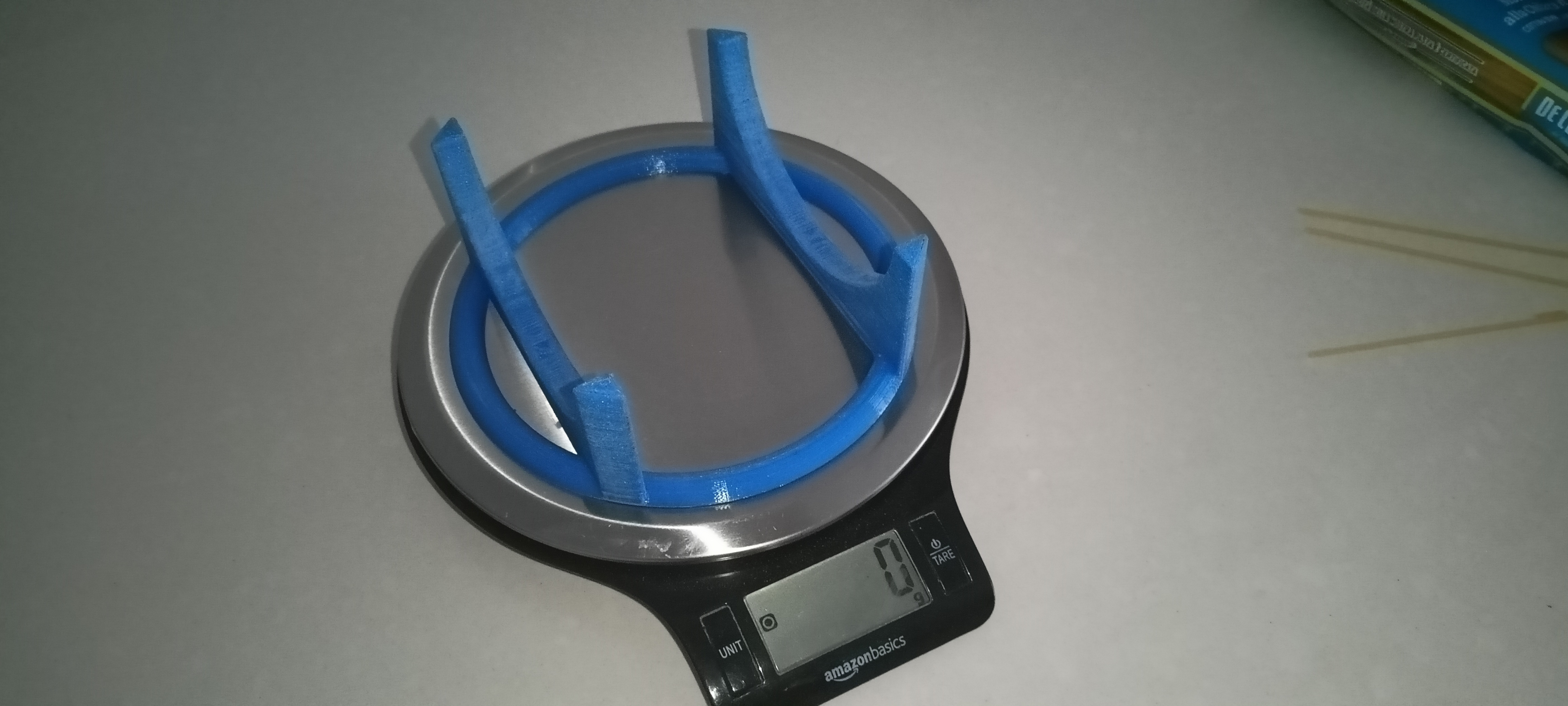 Scale spaghetti holder