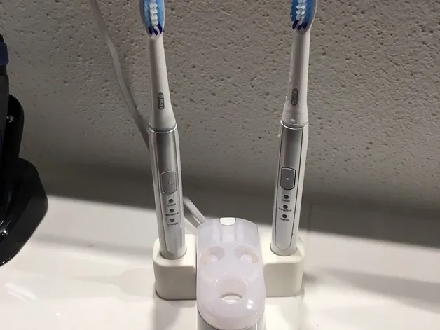 OralB-Pulsonic - Extention for Couples - Double toothbrush-stand