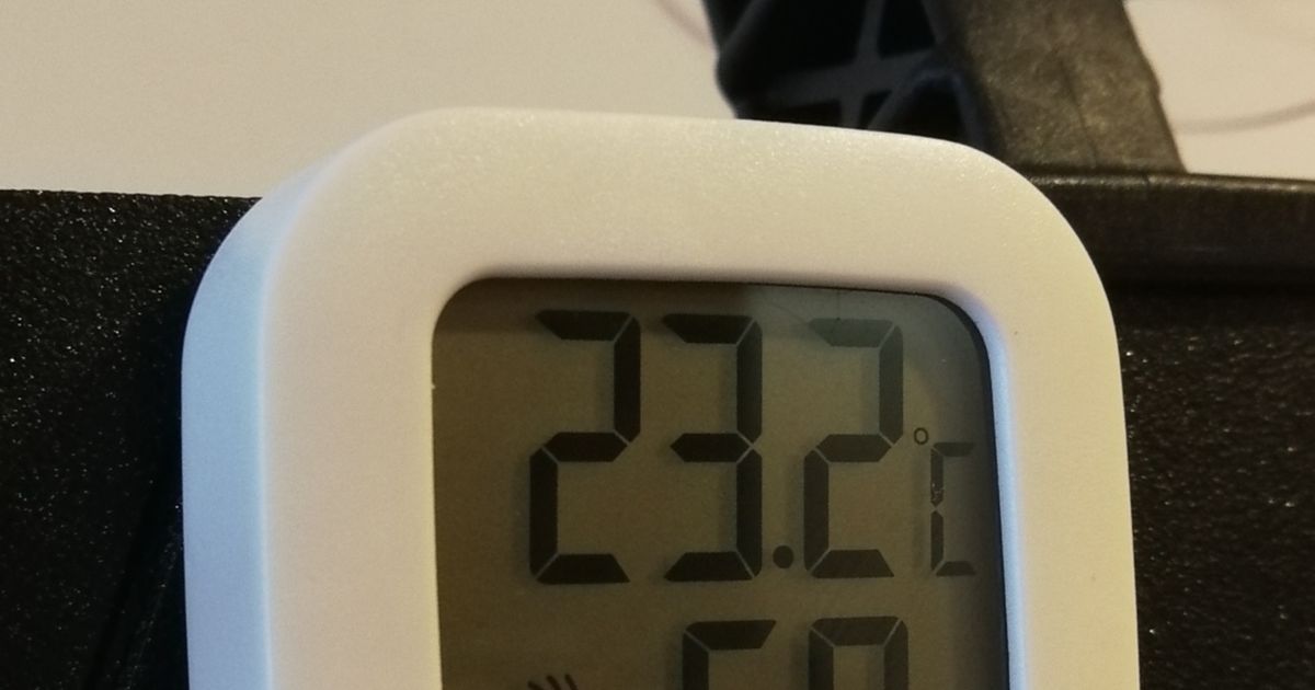 Thermometer holder for prusa by skoczon Download free STL model