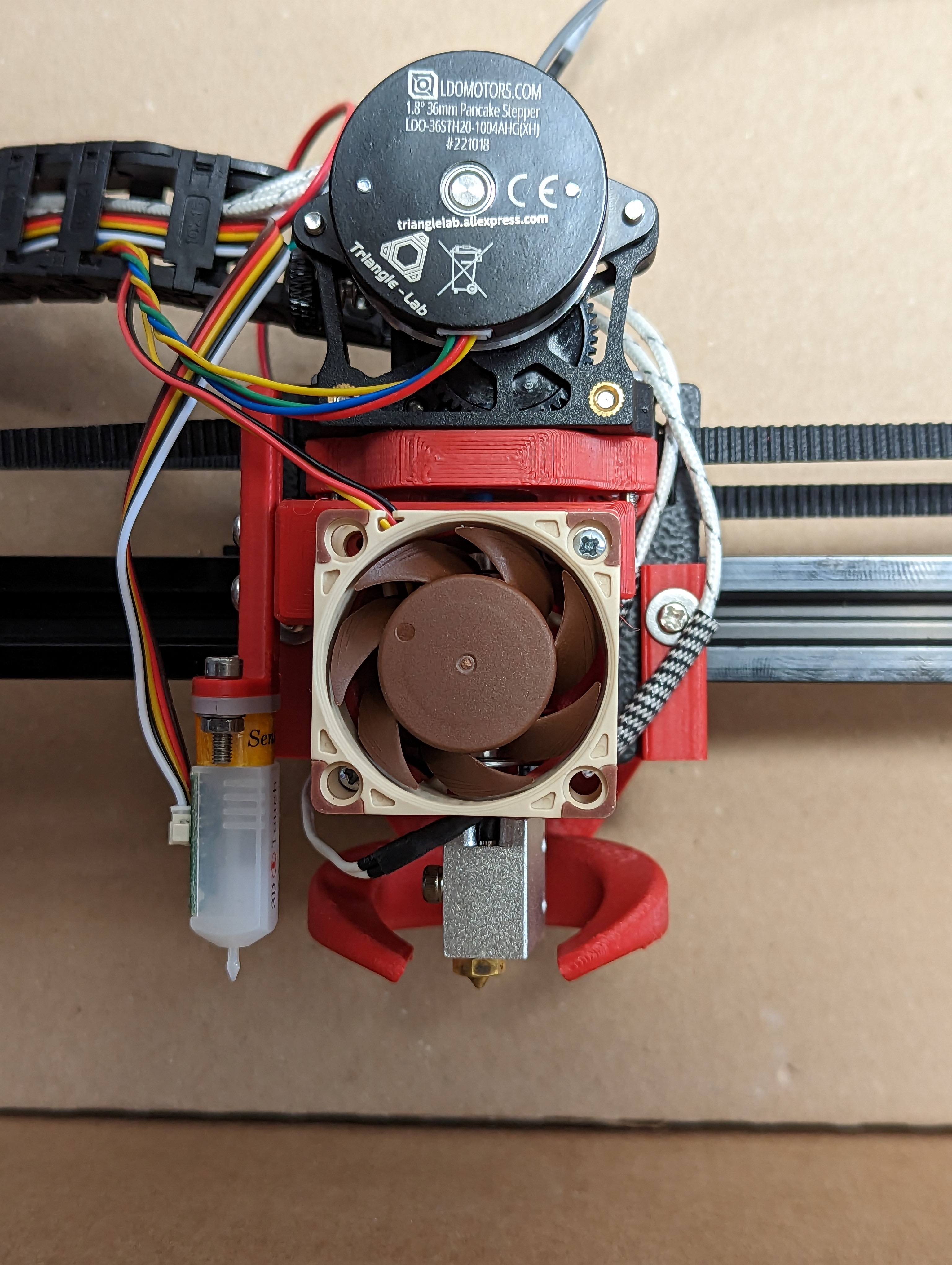 Tronxy X5SA V6 Volcano Printhead for Sherpa Mini - Praying Mantis