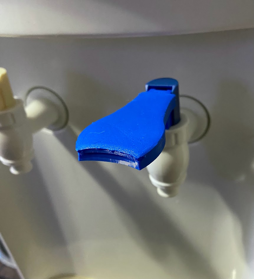 Water Cooler Lever by FergusonTEA Download free STL model