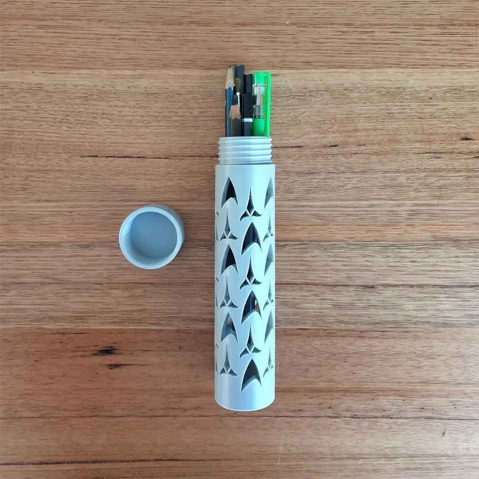 Shutter Box - Pencil Case by 3D Printy, Download free STL model