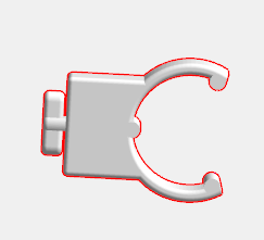 t5 bulb jewel clip cover holder