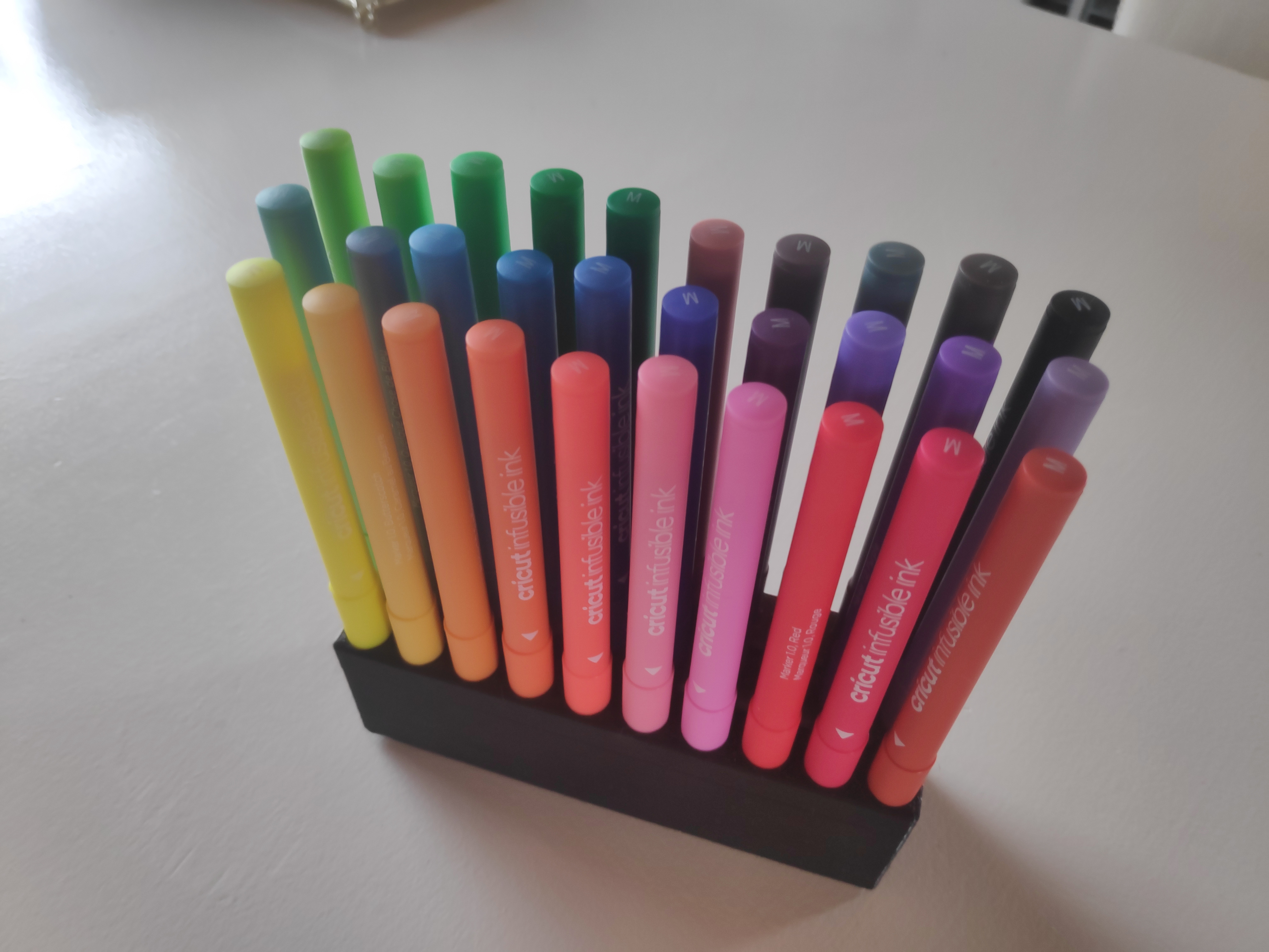 Cricut marker pen rack