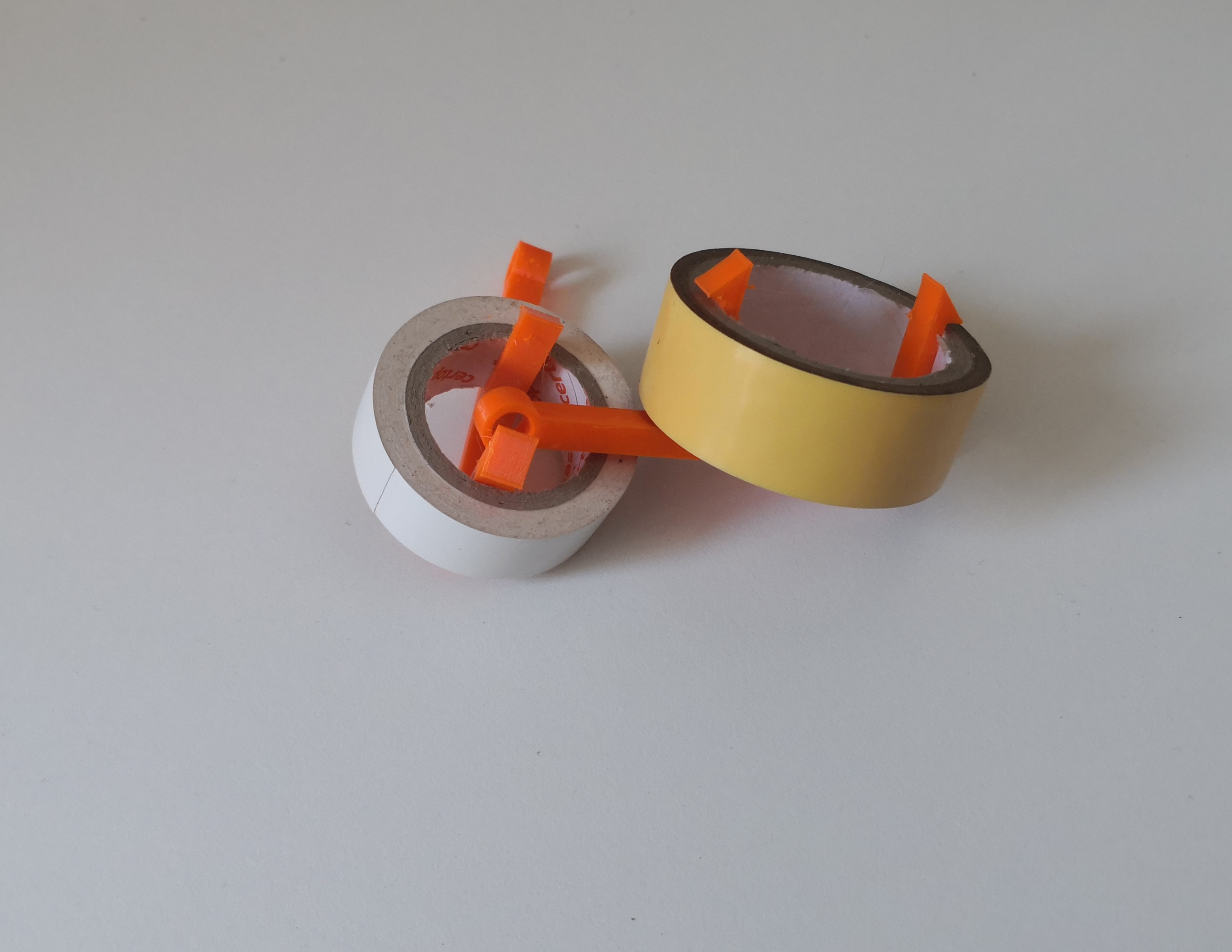electrician's tape holder for keys