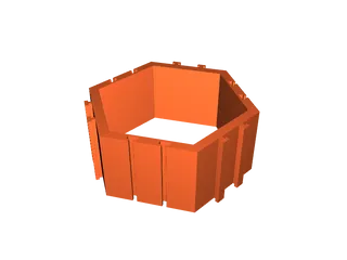 Hexagonal Dimensional Storage Module by CrazyCarrot77 | Download free ...