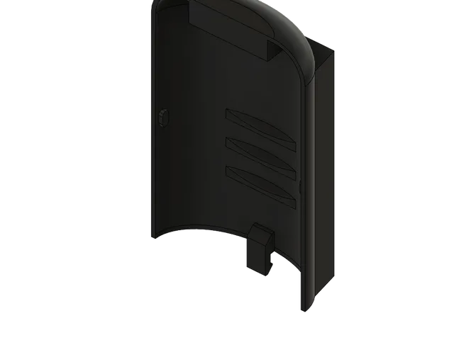 TCL Roku TV RC-AL5 Remote Battery Cover - Flat Bottom