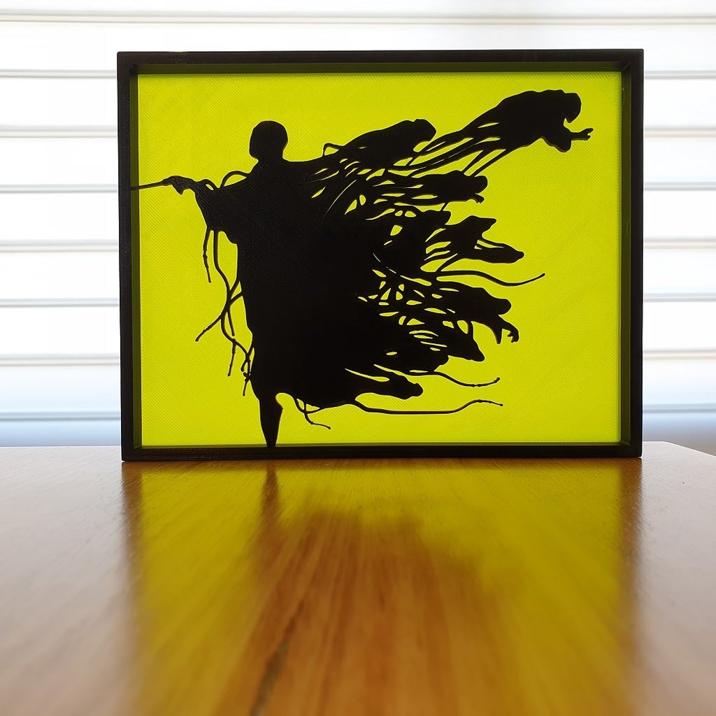 STL file HARRY POTTER STICKER 2D WALL ART 🎨・3D printable model to  download・Cults