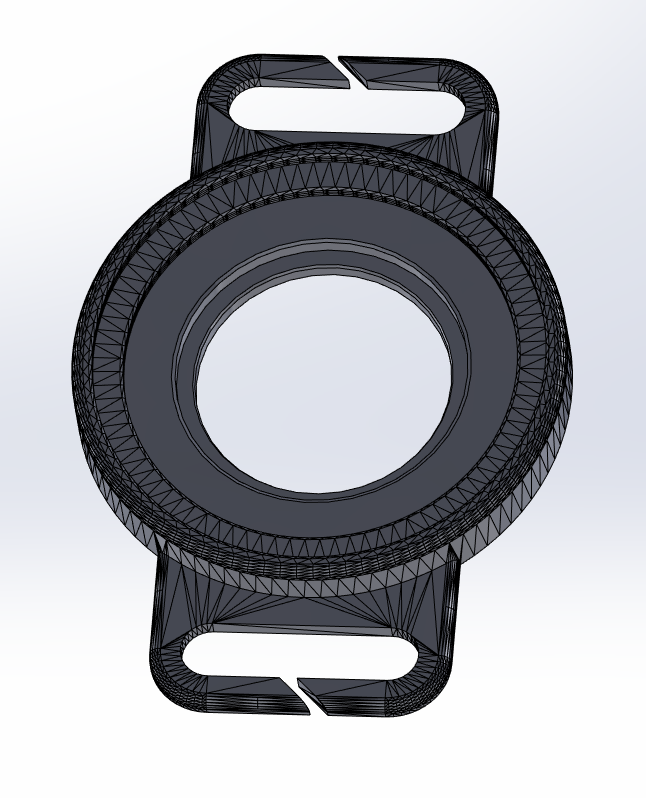 Camera lens cap holder by ChiefFluffy Download free STL model