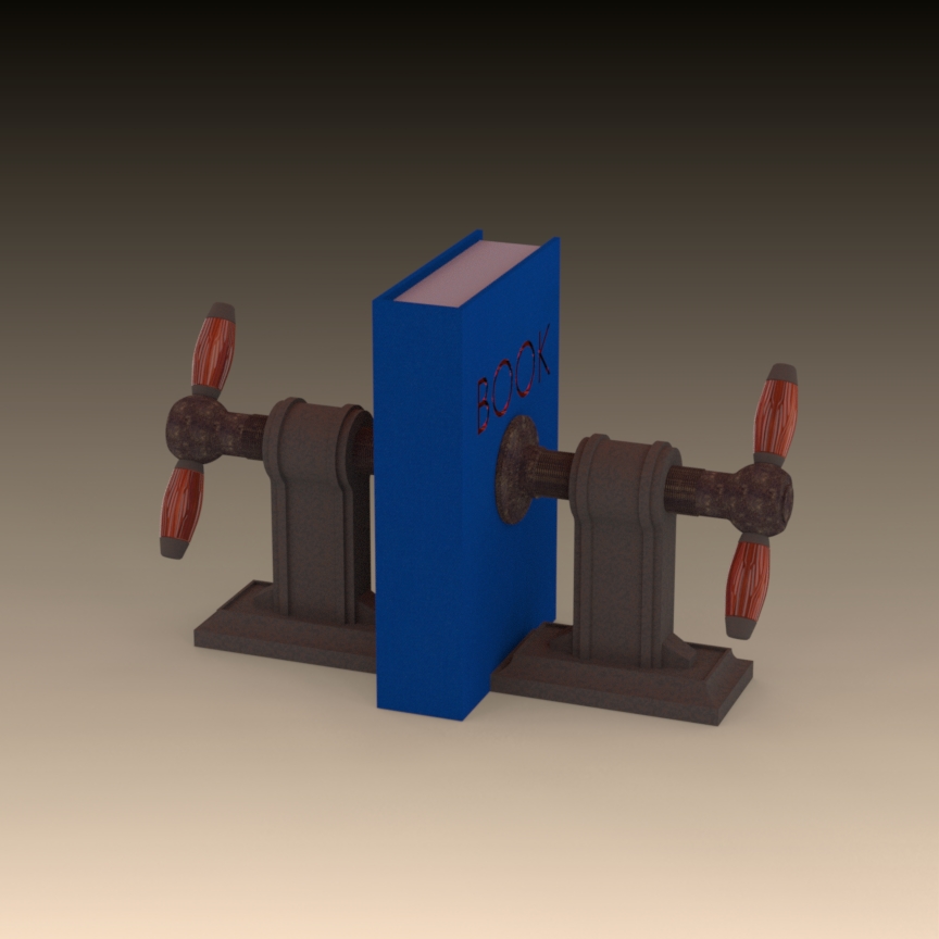 Vise Bookend by slavik kopanov Download free STL model