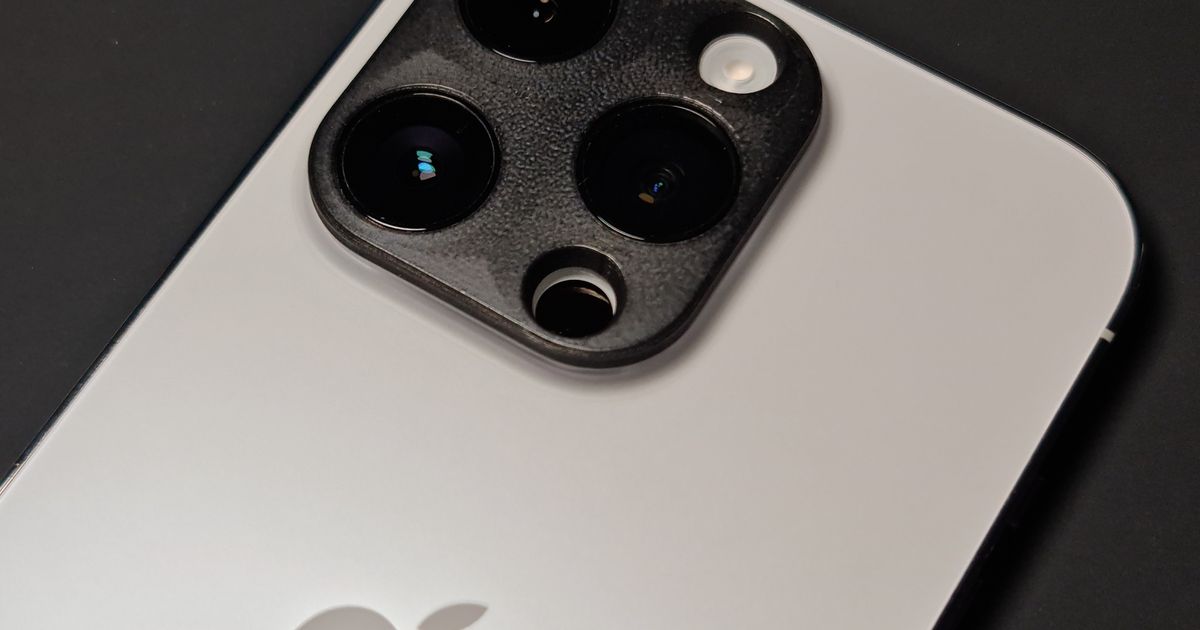 Iphone 14 Pro Camera Cover by CrapUsername | Download free STL model