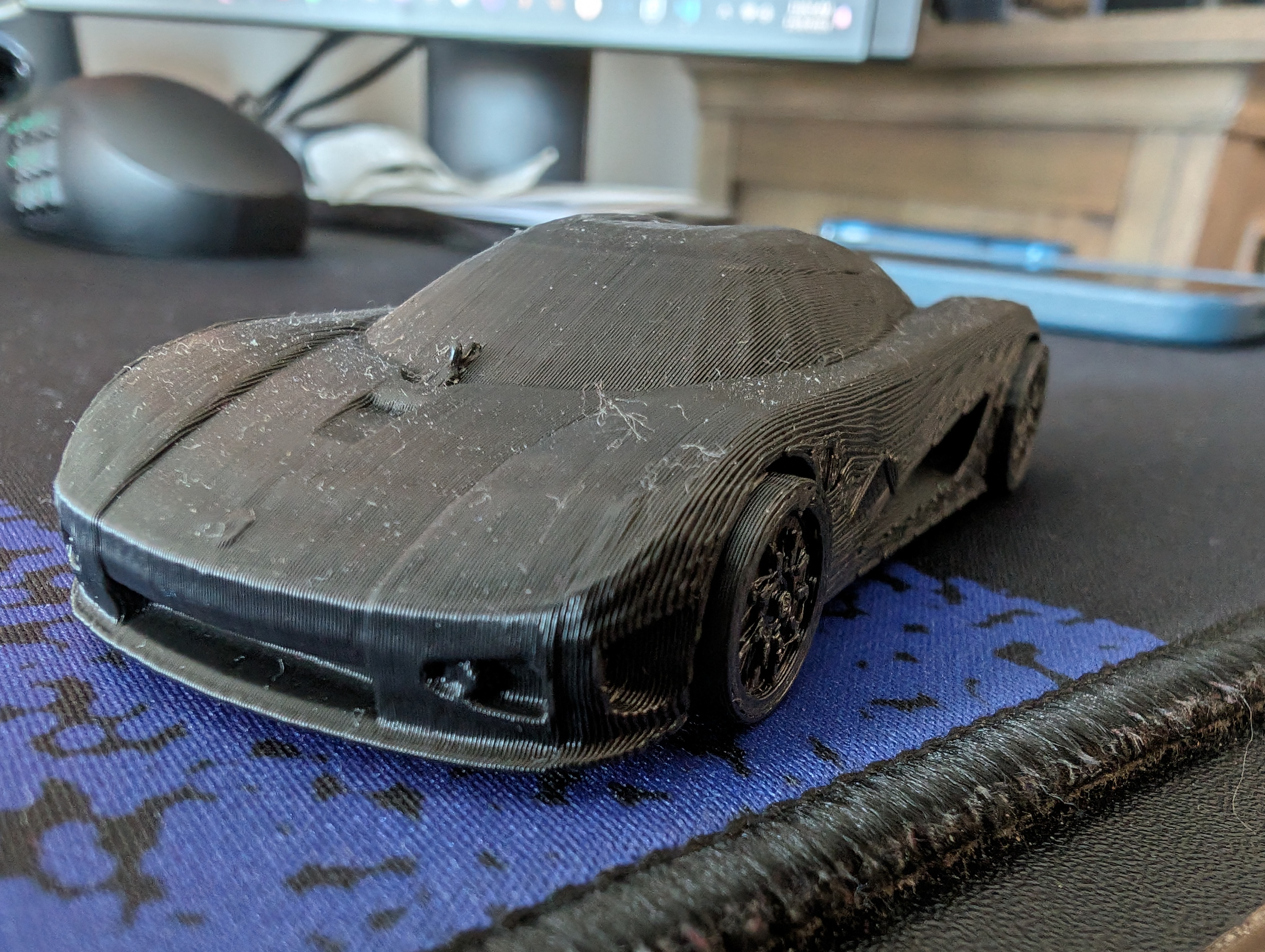 Koenigsegg CCX with print in place moving wheels