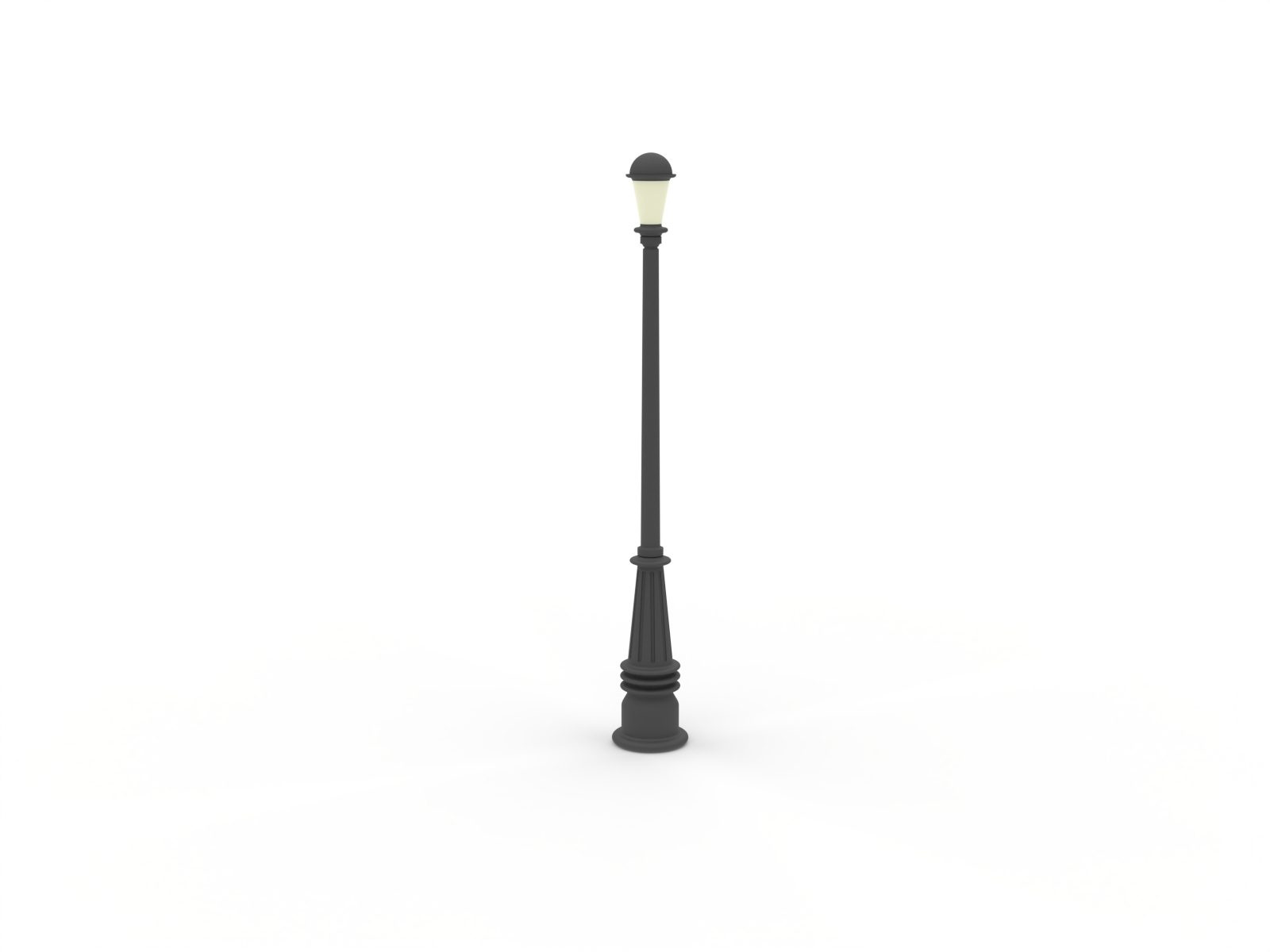 Scale Decorative Lamp Post - V3