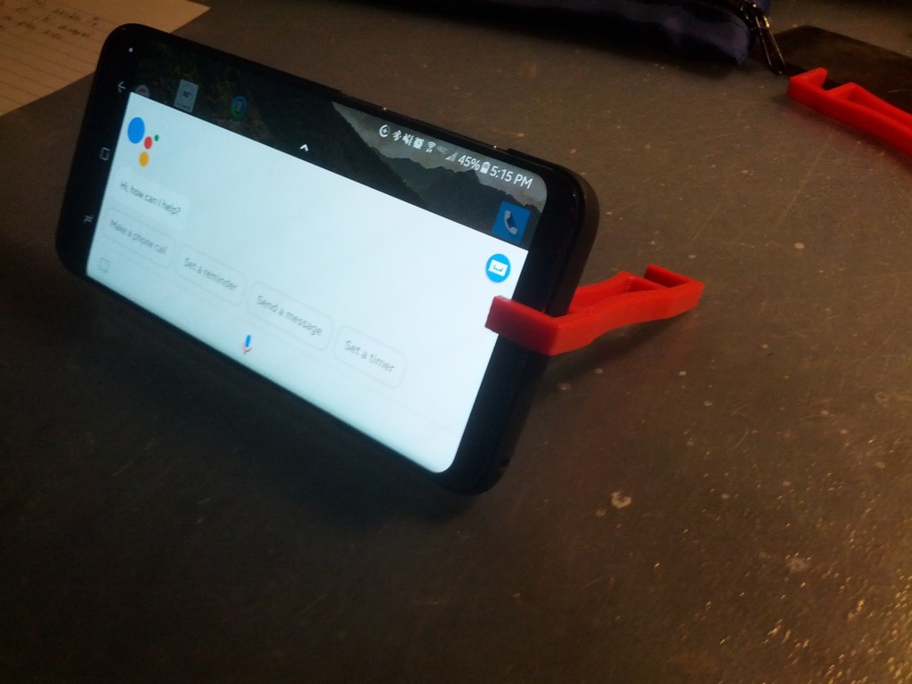 Simplistic Phone Holder Horizontal Stand