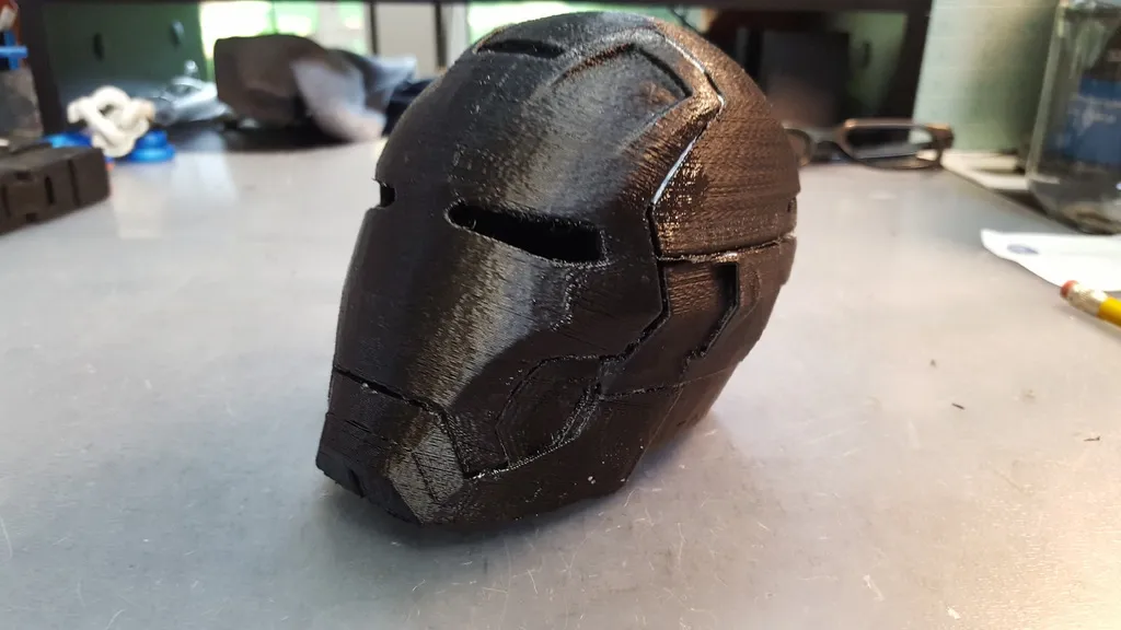 iron man foam helmet MK 46 (Foam Template) and an integrated communication system Stealth Iron Man Cosplay w/