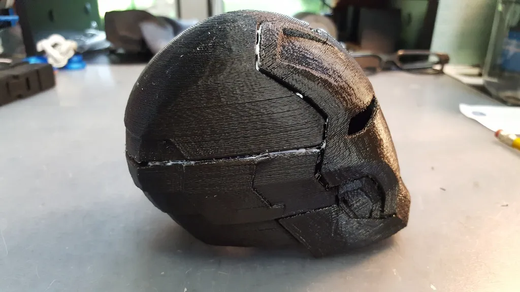 Iron Man wearable helmet Mark 42 Mk 42 by Manifold3D
