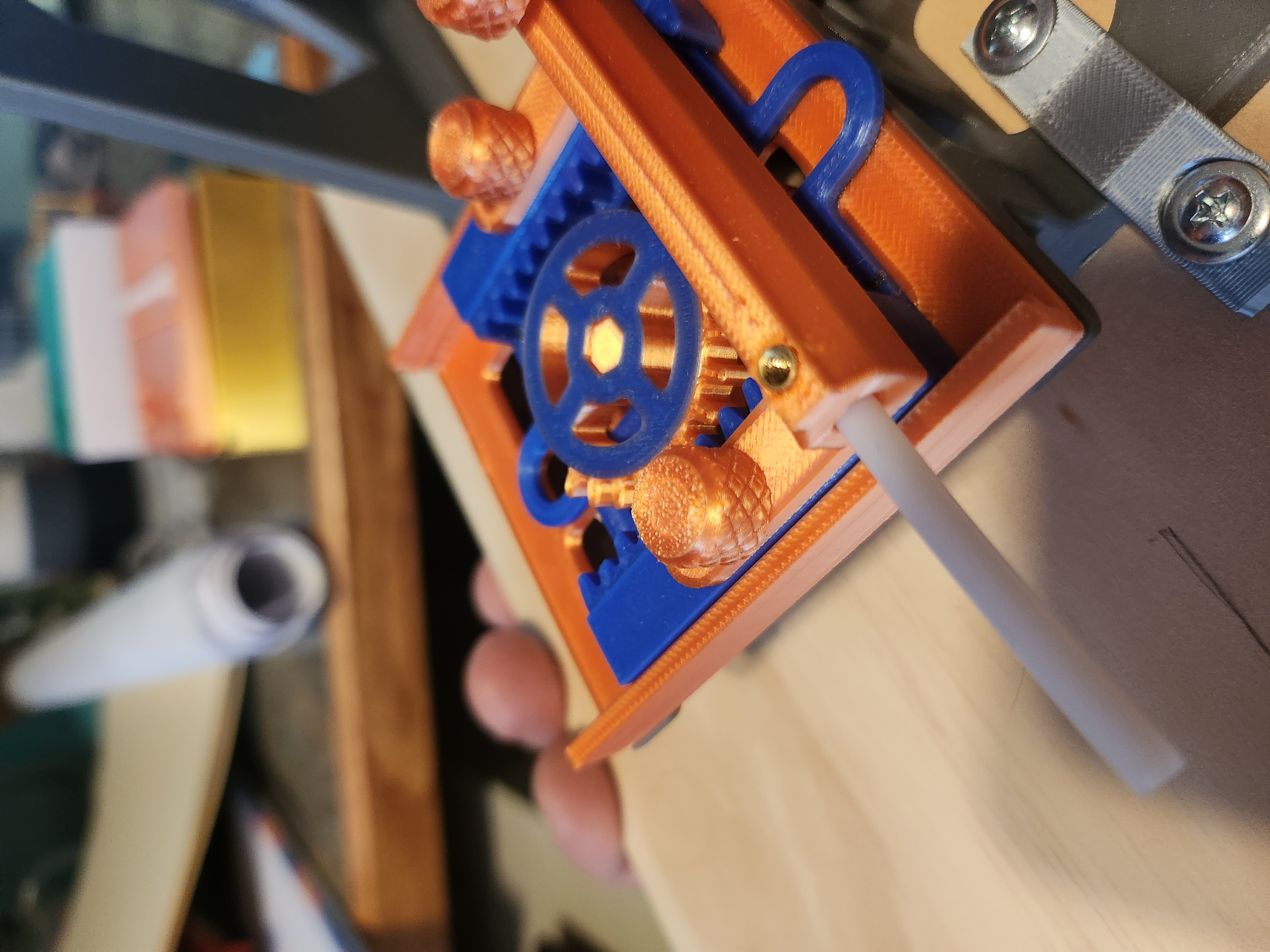 Filament Guide Remix for Threaded Inserts