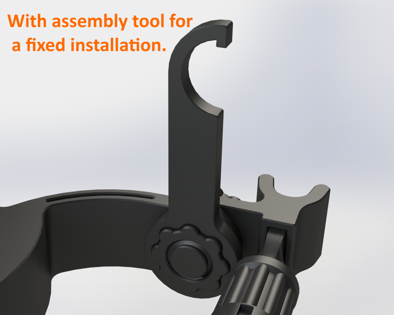 Universal tablet holder for cars headrest fully printable by