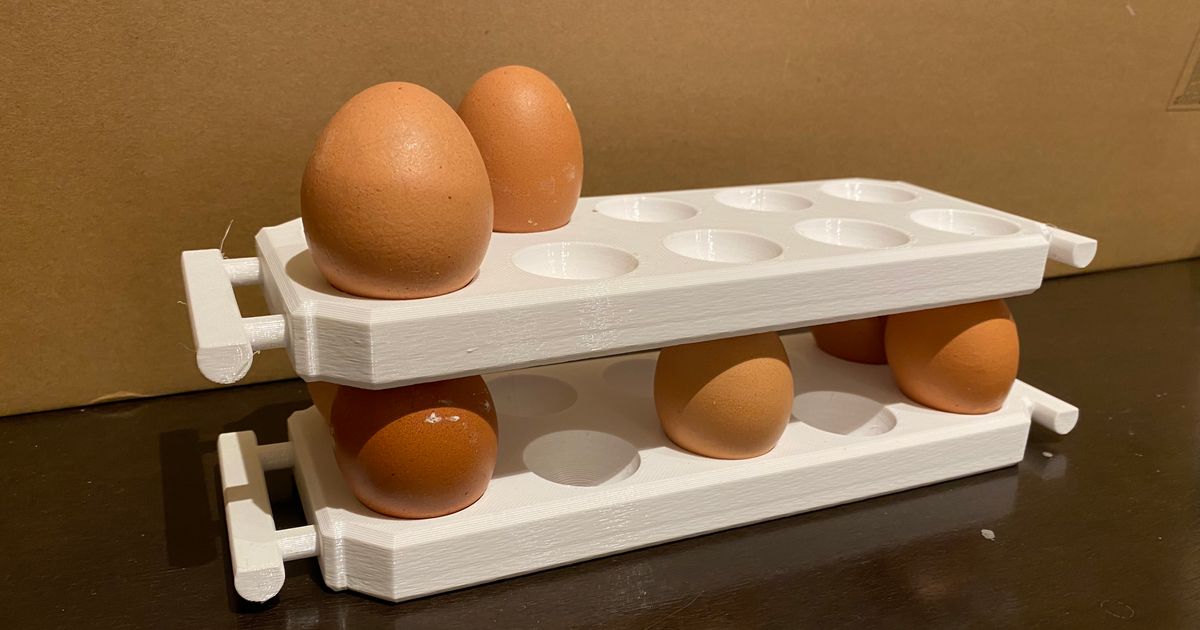 Egg Holder by Jake, Download free STL model