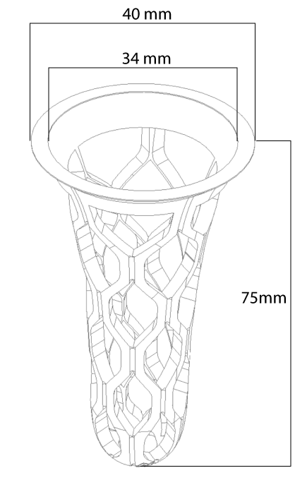 EcoPod: Reusable 3D-Printed Seed Pod for your Aerogarden by Nat ...