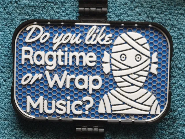 Ragtime or Wrap Music? sign