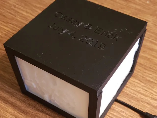 Customizable Lithophane Box - Any size!