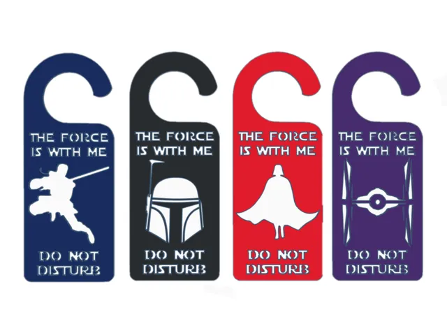 Star Wars door handle signs do not disturb
