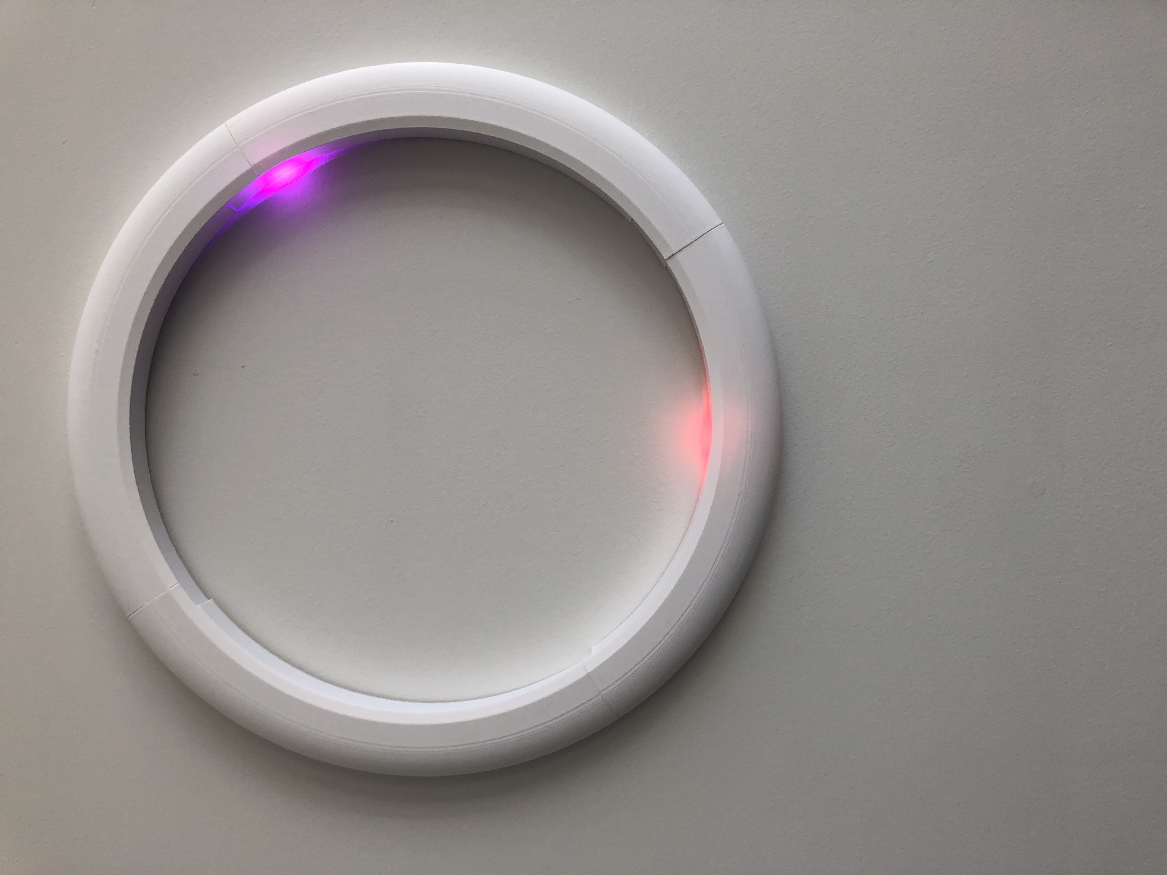 Miniatura 2 do modelo 3D Neopixel Clock