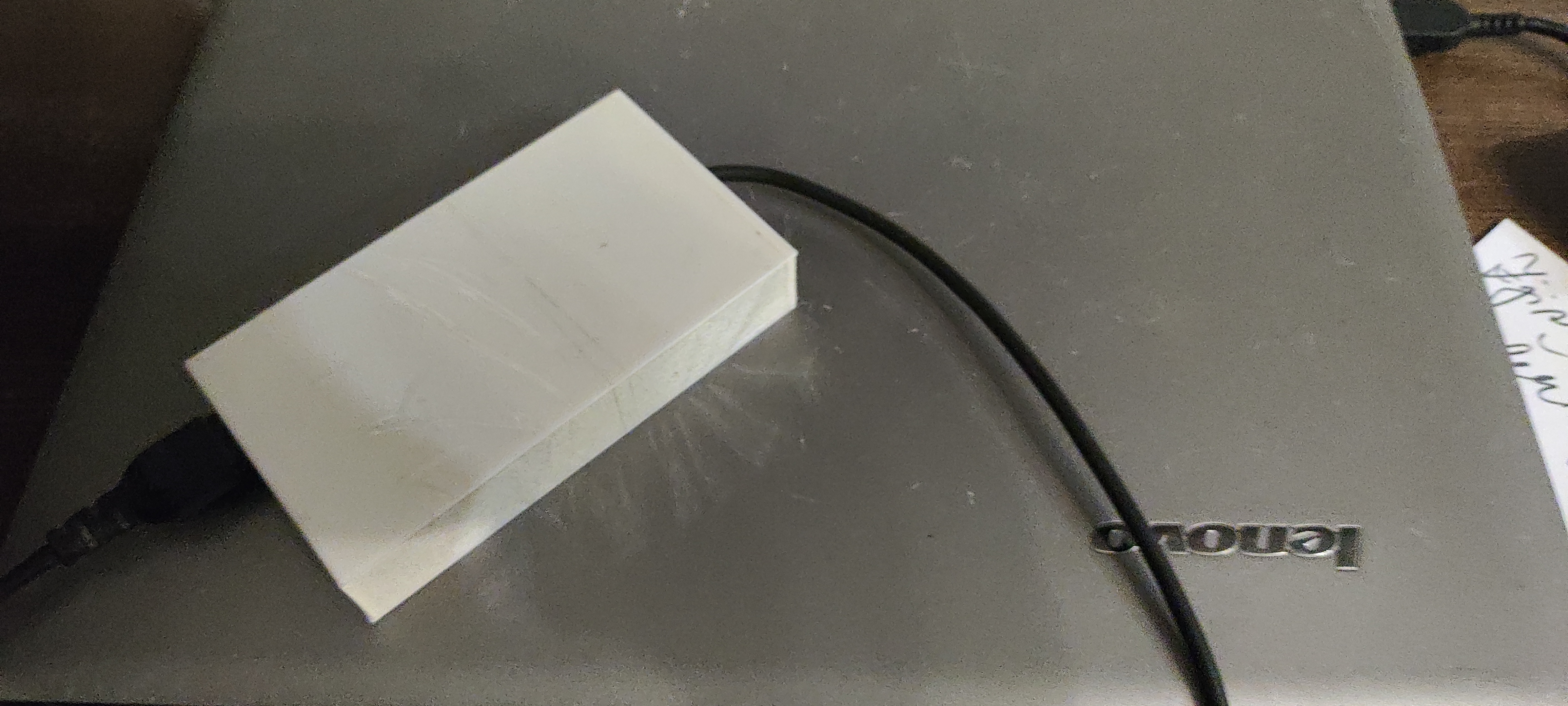 Lenovo laptop power adapter casing