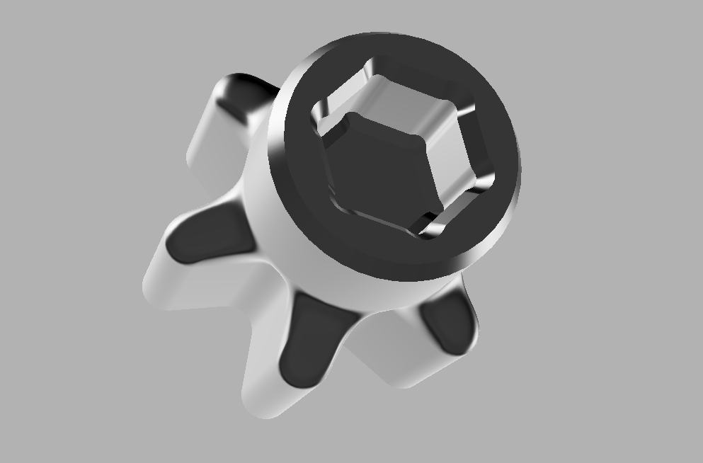 Handle HEXNUT M24 (or other)