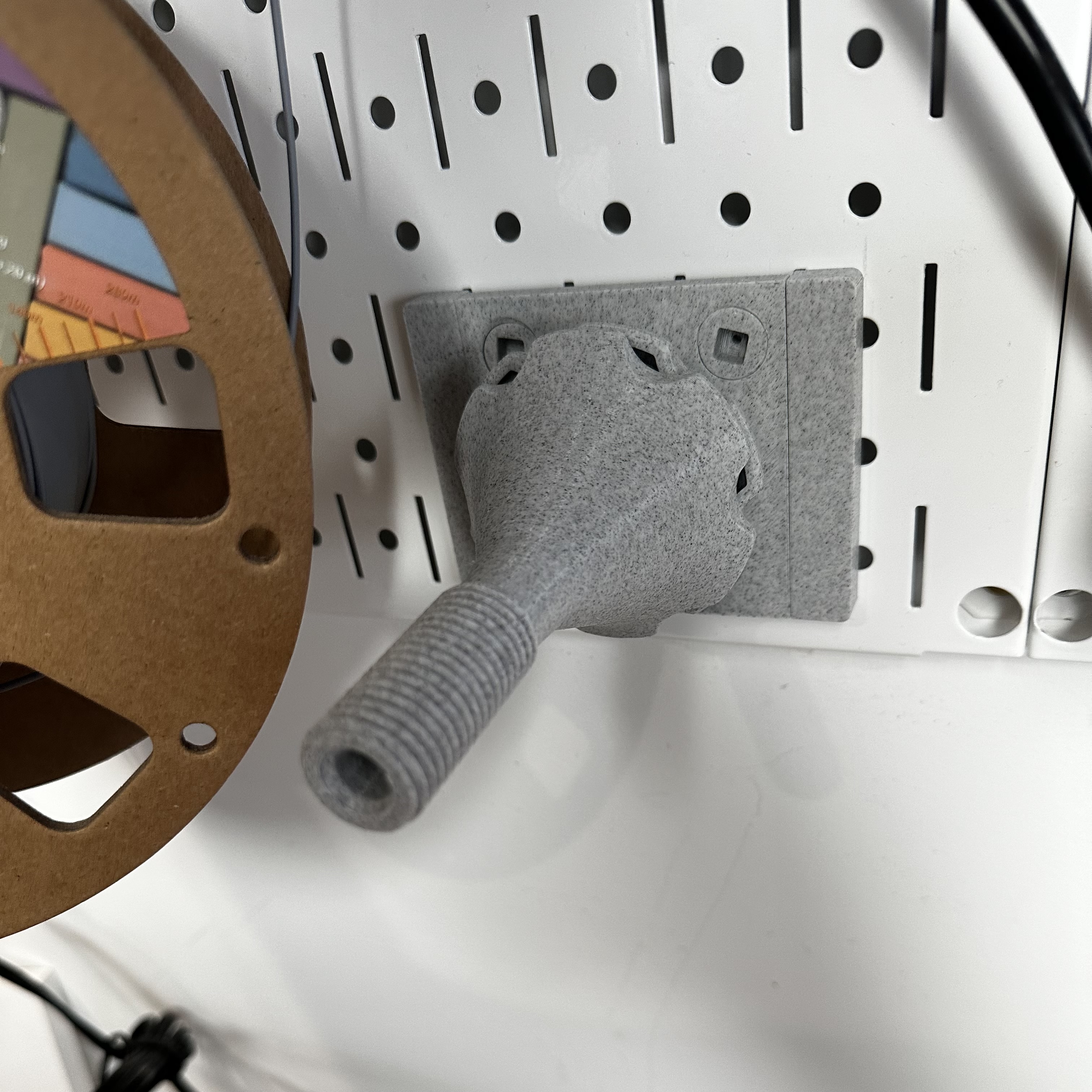 Quick Release Filament Holder for Wall Control System by SirPrintsALot Download free STL model