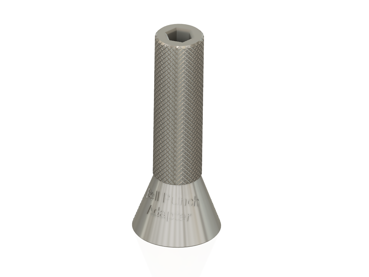 Bell Punch Adapter for 11mm Precision Hexagon Centre punch