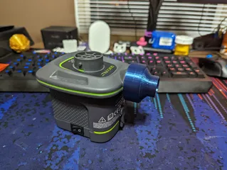 Bosch GBL 18V-120 blower adapter nozzle for air mattress inflation by  chrisax212, Download free STL model