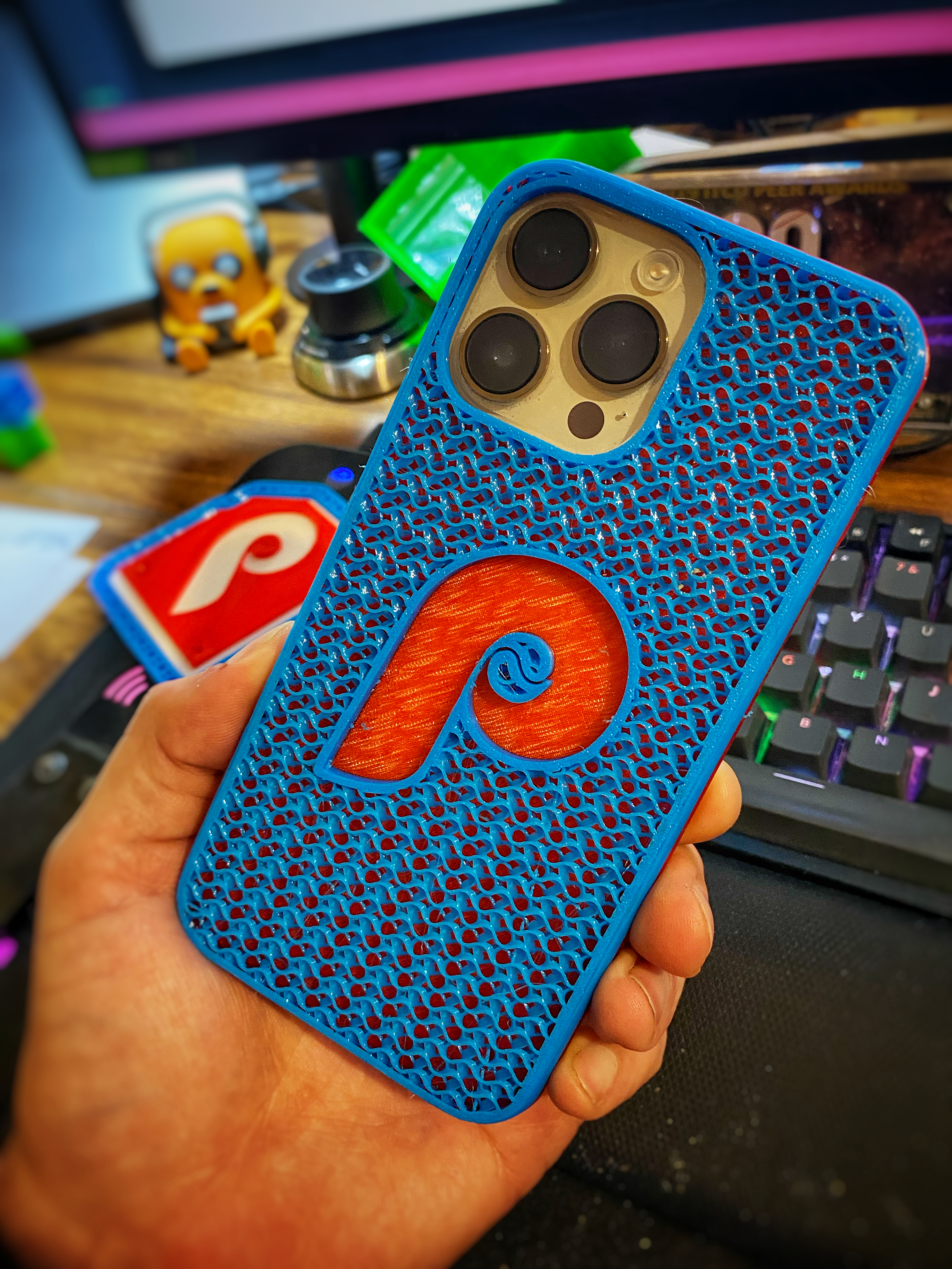 iPhone 14 Pro Max Phillies Case 3D model thumbnail