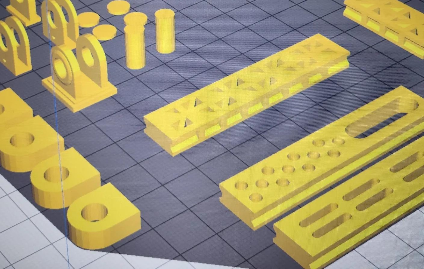 Modular Build Parts Beam Supports and Ends by Bots2Beasts Download